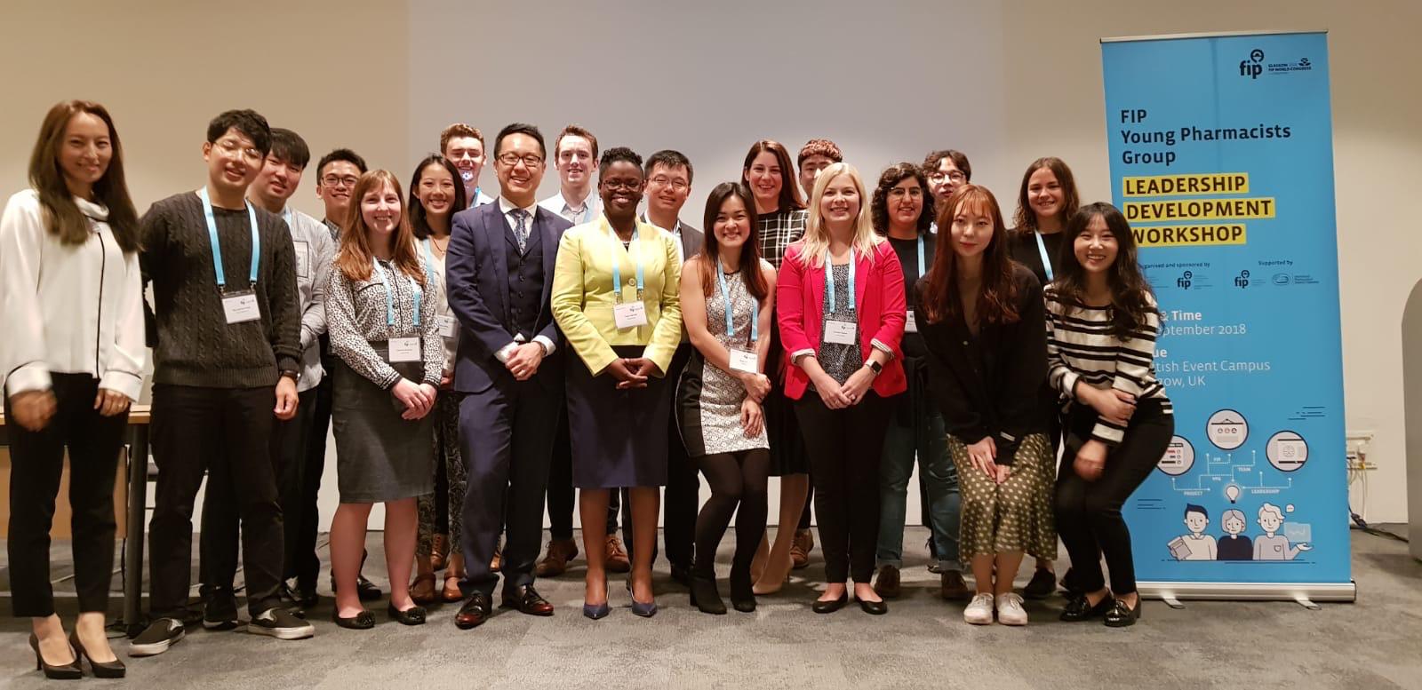 FIP Young Pharmacists Group Leadership Development Workshop, Glasgow