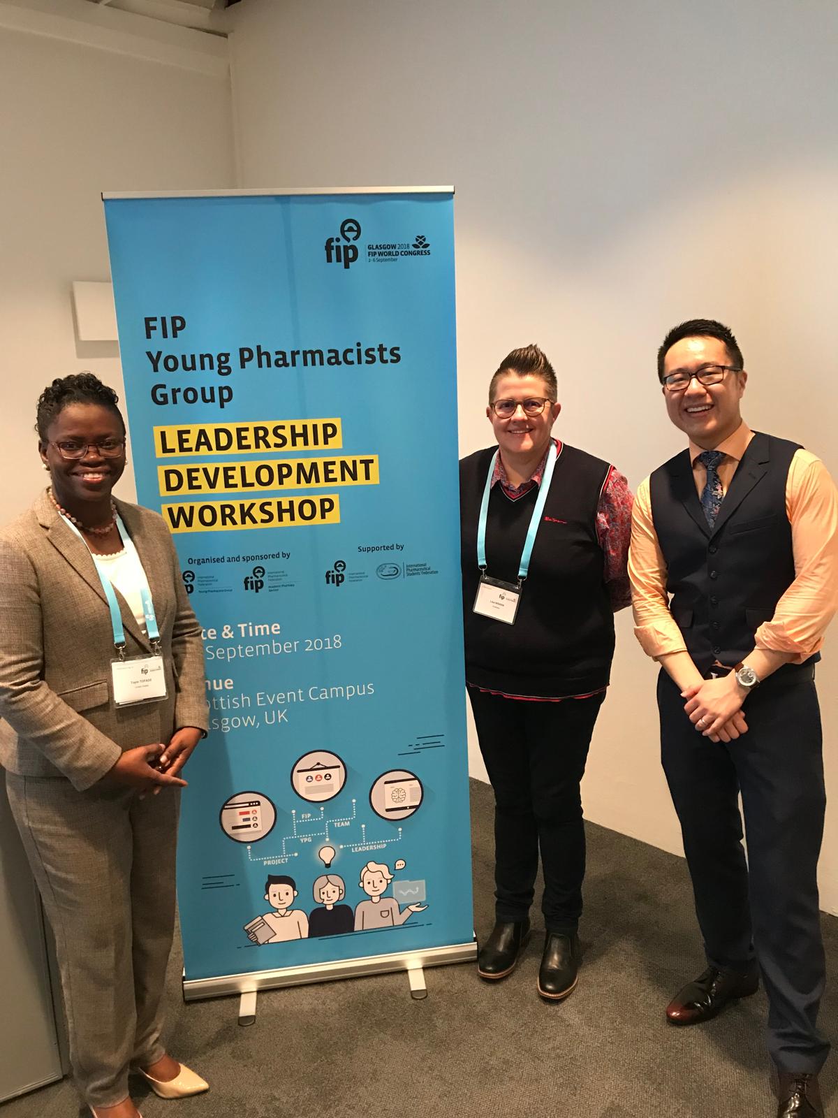 Building leaders with colleagues around the world