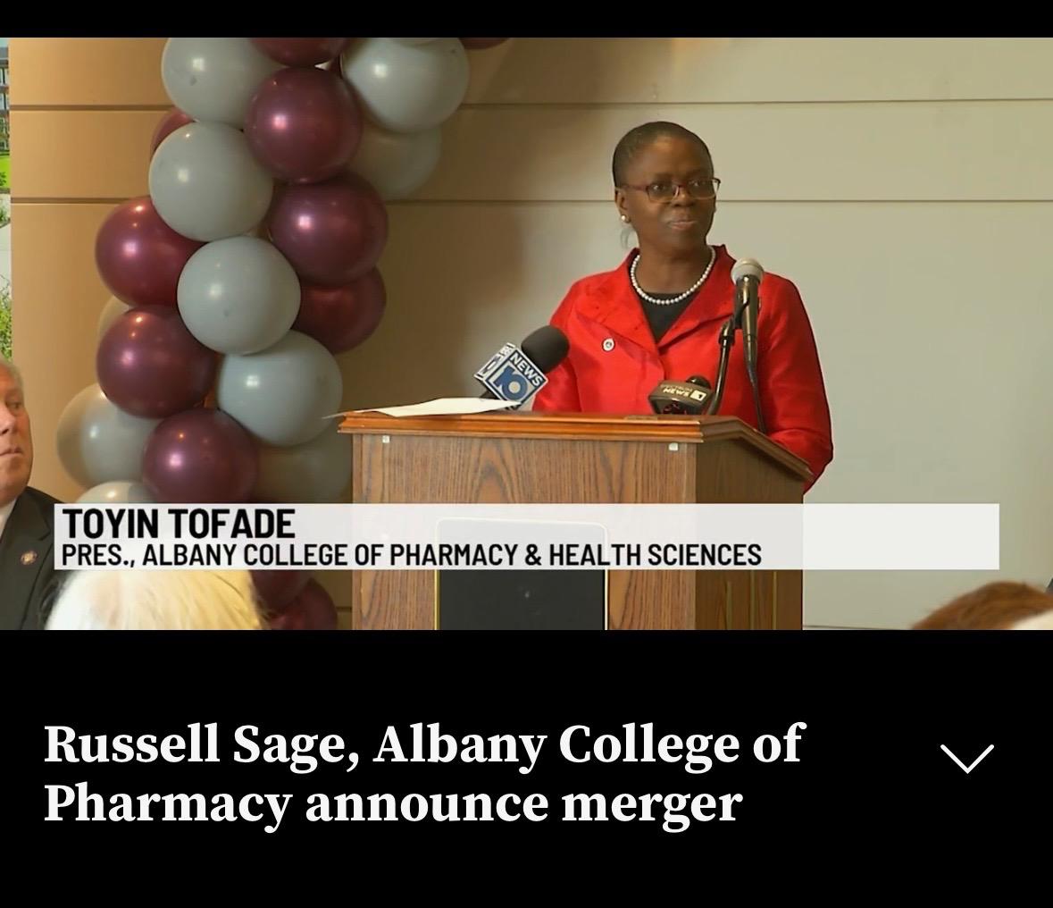 Announcing the ACPHS–Russell Sage College merger, 2025