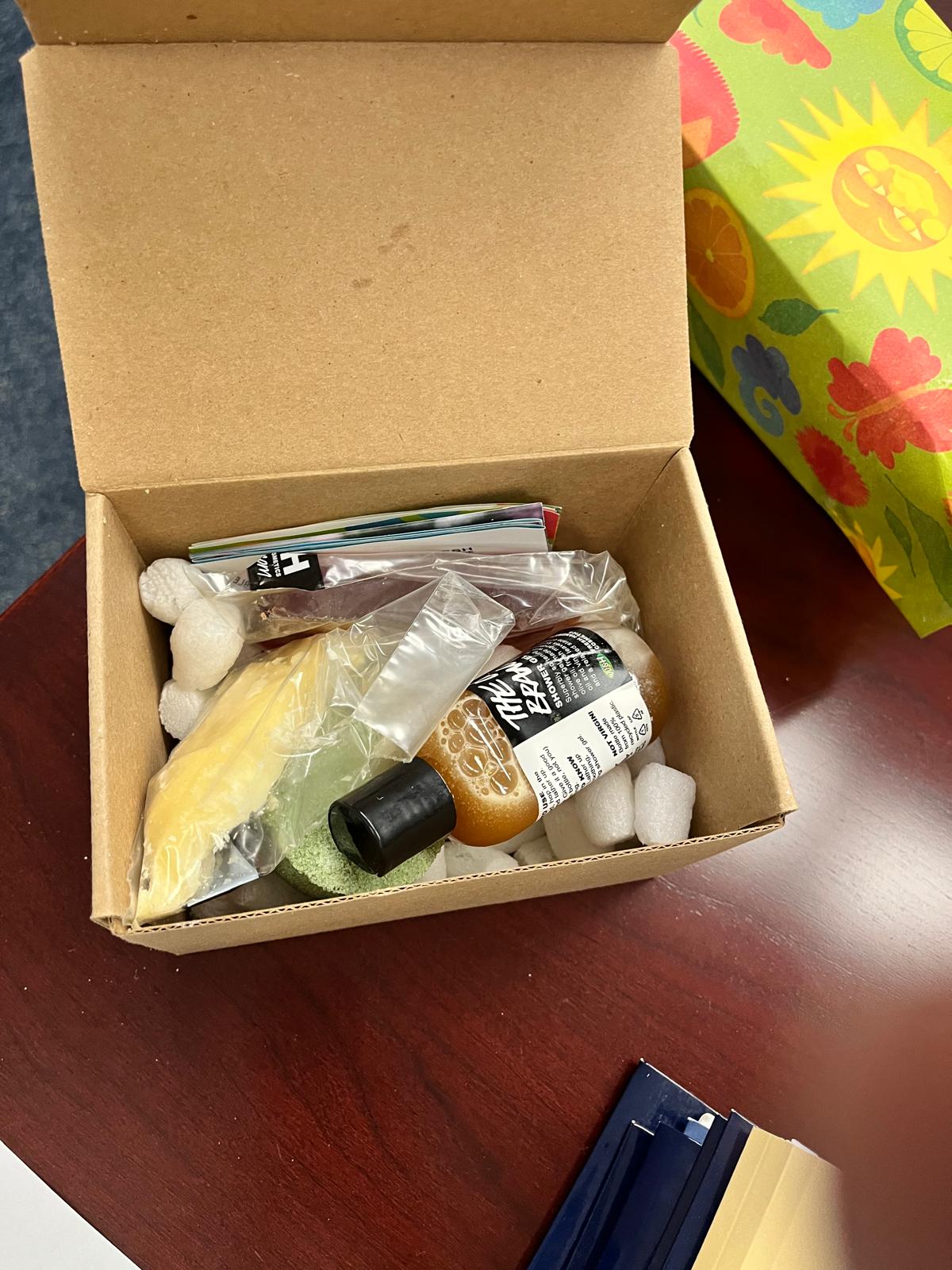 The gift a student left on my desk